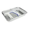 Home Plus Durable Foil 9 in. W X 13 in. L Cake Pan Silver , 2PK D47020